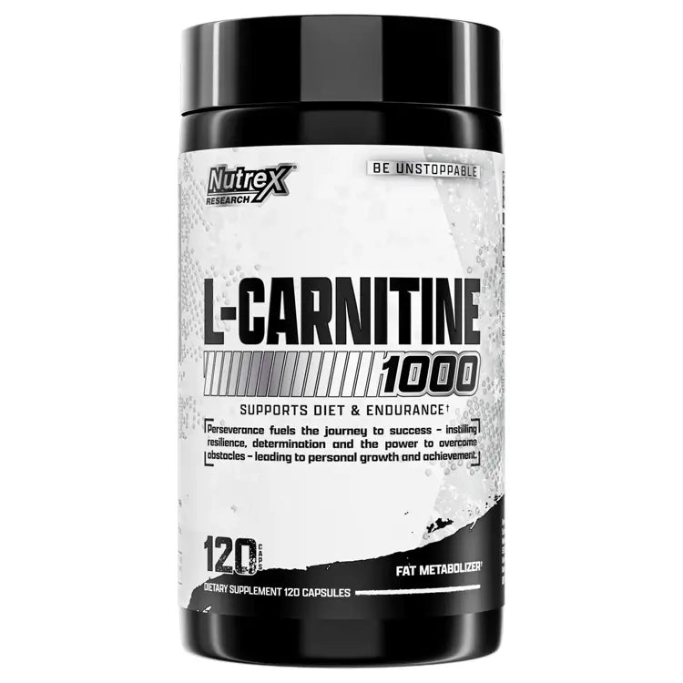 L-Carnitine 1000 (120 Capsules) by Nutrex Research – Fitholic Nutrition
