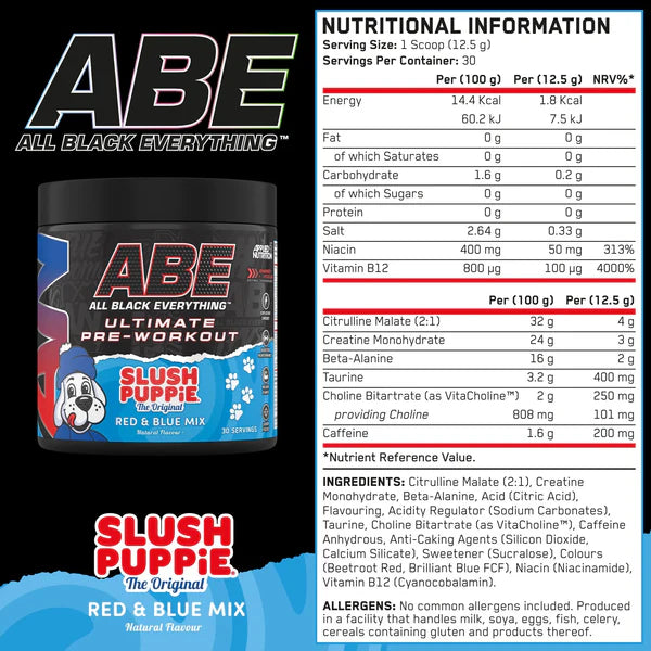 ABE Pre Workout 30 Servings By Applied Nutrition