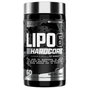 Lipo-6 Hardcore 60 Capsules By Nutrex Research