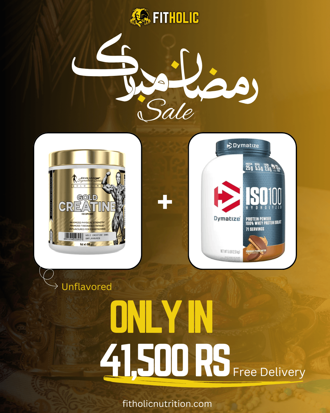 Ramadan OFFER (Creatine + Dymatize ISO 100)